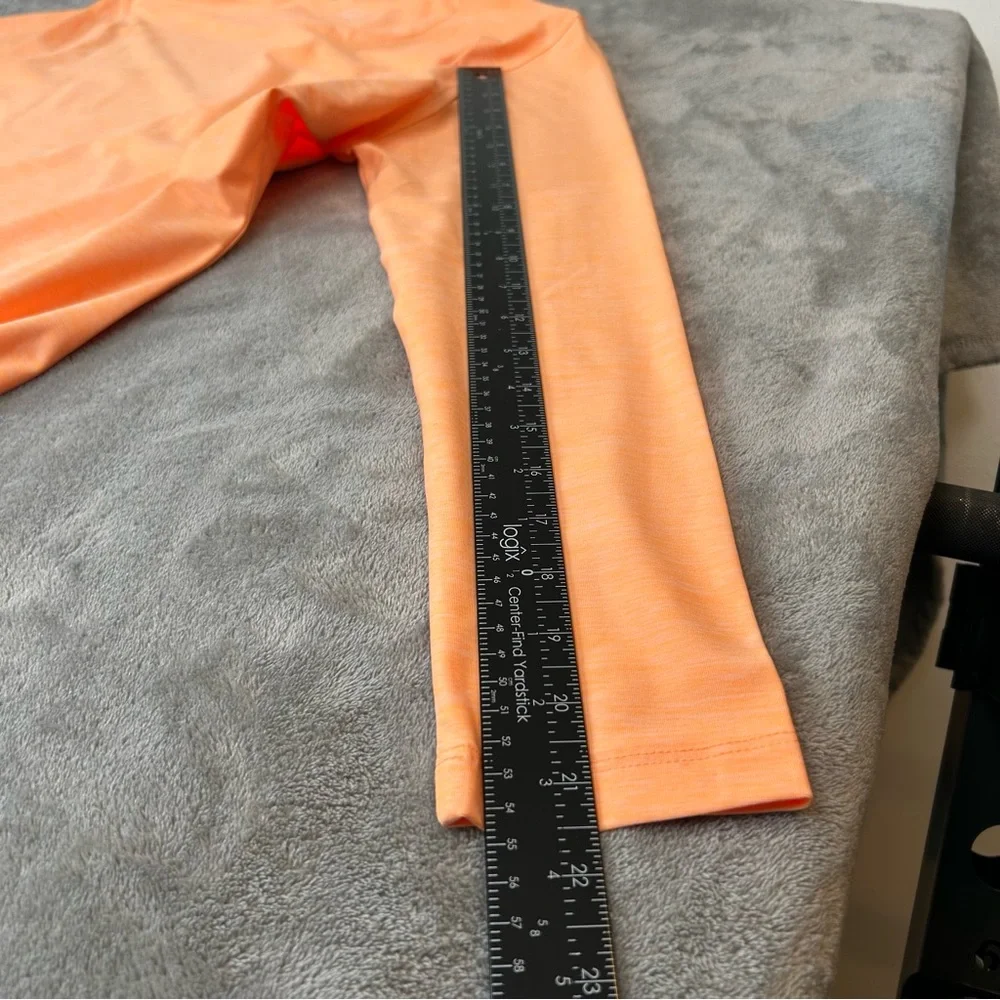 Peter Millar Long Sleeve Polo Shirt‎ Women's Crown Performance Orange Size M
